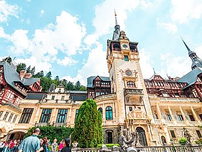 Bucharest by Private Transfer with a stop in Peles Castle