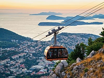 Post-Tour Delights: City Walls, Cable Car, and Lokrum Island
