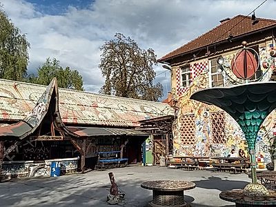 Day and Night Art in Metelkova