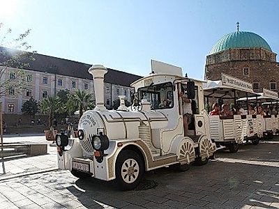 Pecs City Tour on a Sightseeing Train with a Private Guide