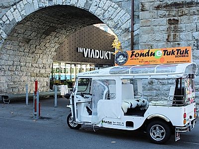 Zurich and Surroundings Private eTukTuk Tour